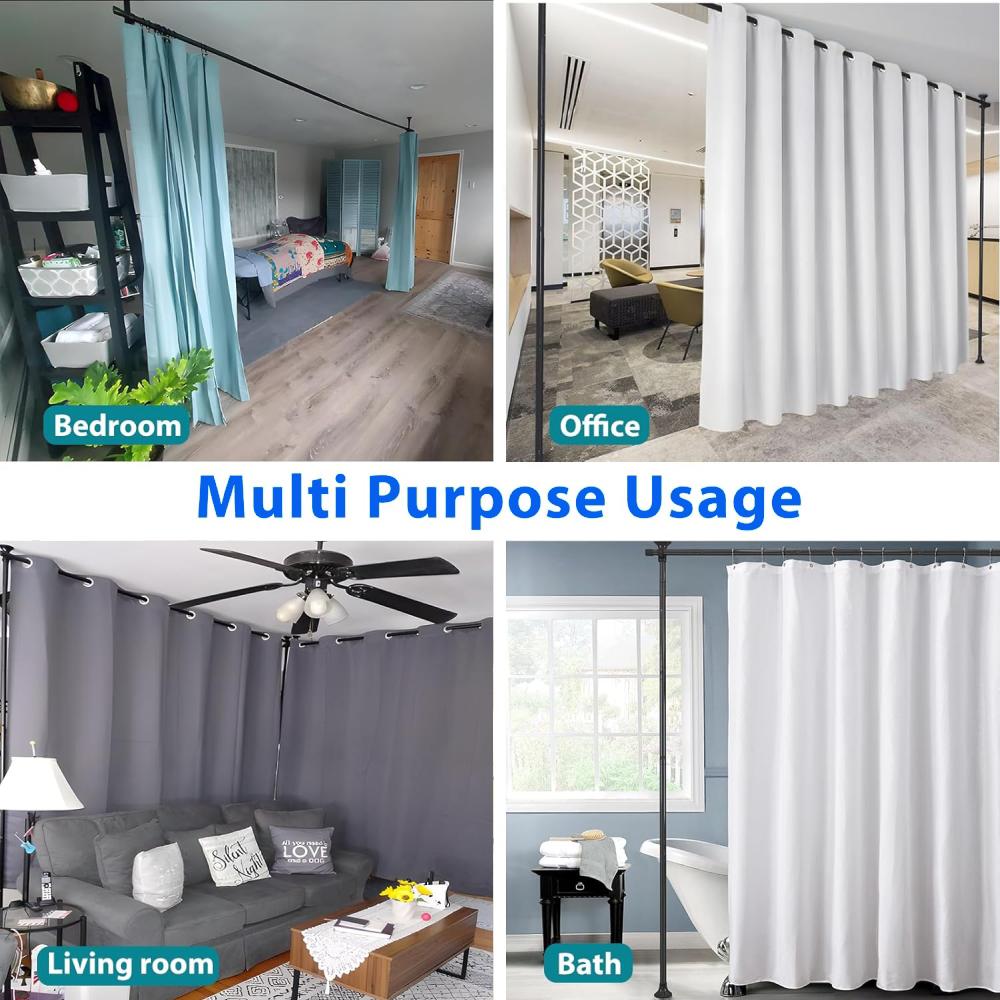 Room Divider Curtain Rod