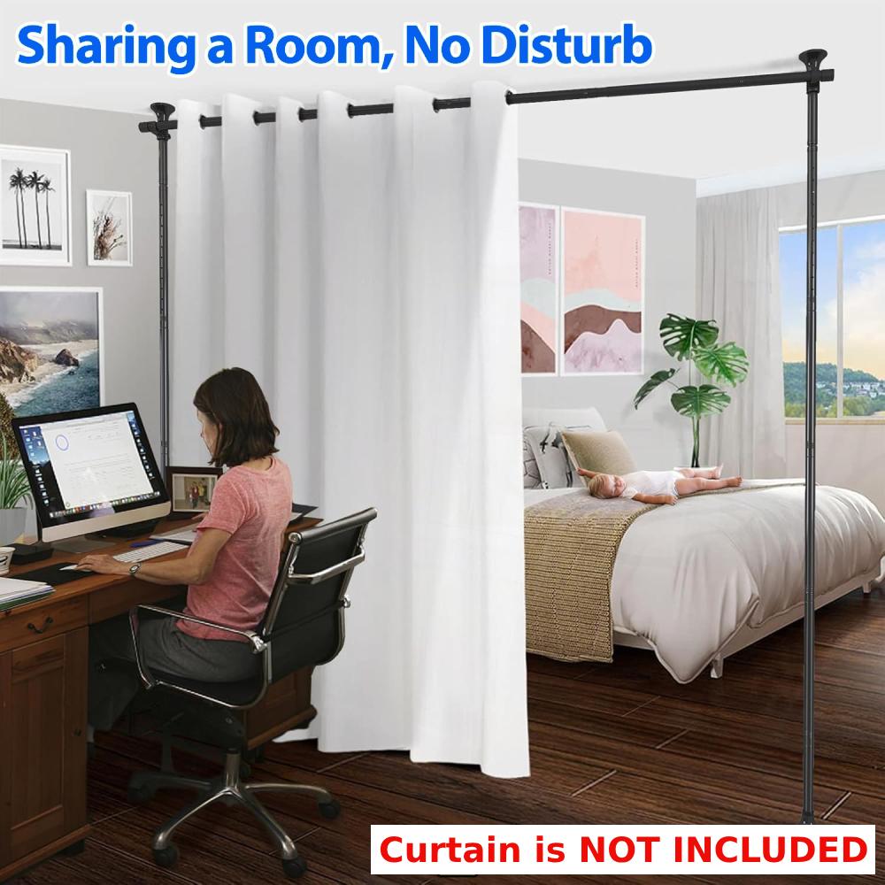 Room Divider Curtain Rod