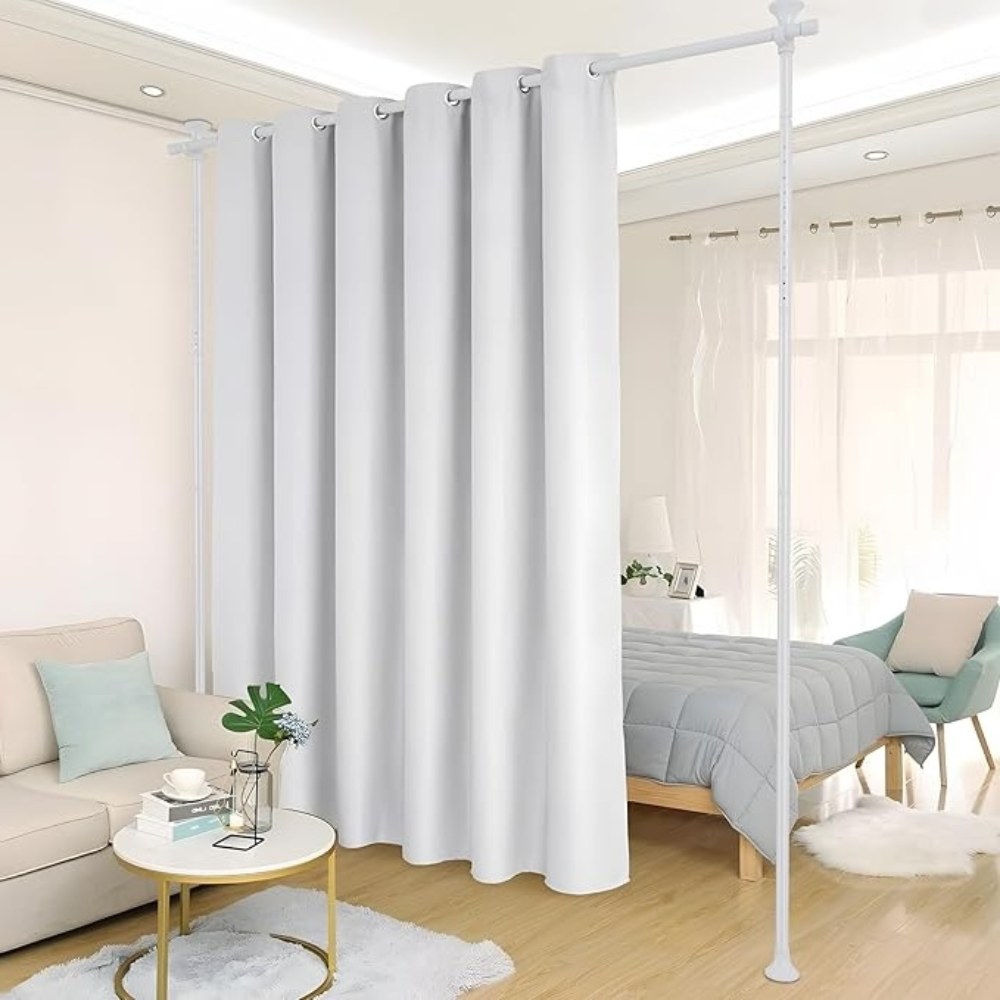 Room Divider Curtain Rod