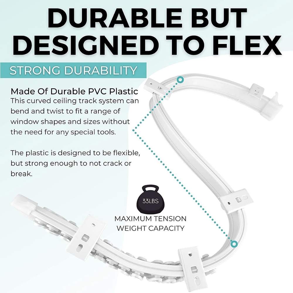 Ceiling Curtain Track: image 5