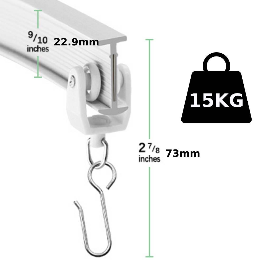 Ceiling Curtain Track: image 7